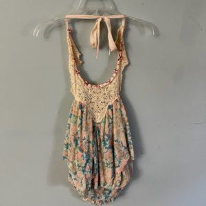 Free People backless top (SM)